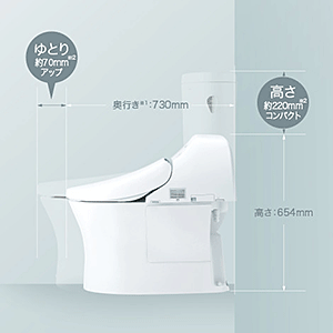 CES9434M｜TOTO GG3 ウォシュレット®一体形便器（タンク式トイレ）｜トイレのリフォーム・ウォシュレット｜トイレプラザ